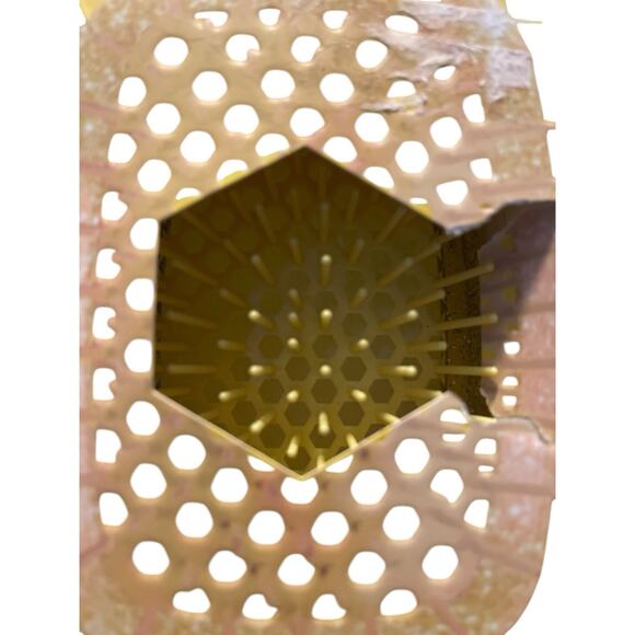 New UNbrush Hair Brush Detangler Glitter Collection Amber Yellow FHI Heat - Picture 2 of 3